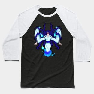 Infinite punch Japanese ghost  by Patoli Studio Baseball T-Shirt